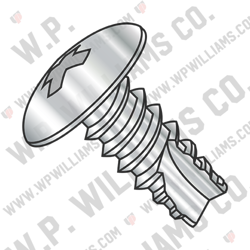 Phillips Truss Thread Cutting Screw Type 25 Fully Threaded 18 8 Stainless Steel