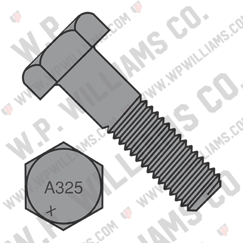 Heavy Hex Structural Bolts A325-1 Plain Made in North America