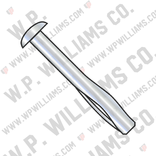 Round Head Split Drive Anchor Zinc W.P. Williams Company