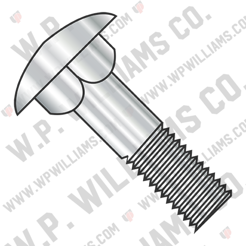 Metric DIN603 Carriage Bolt Partial Thread A4 Stainless Steel