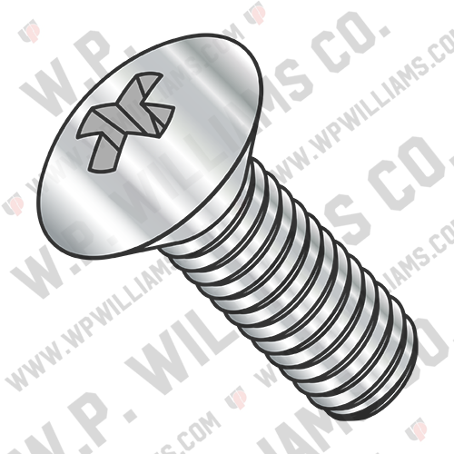 Din 966 Metric Phillips Oval Machine Screw Full Thread A2 Stainless Steel