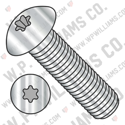 ISO7380 Metric 6 Lobe Button Head Cap Screw A2 Stainless Steel