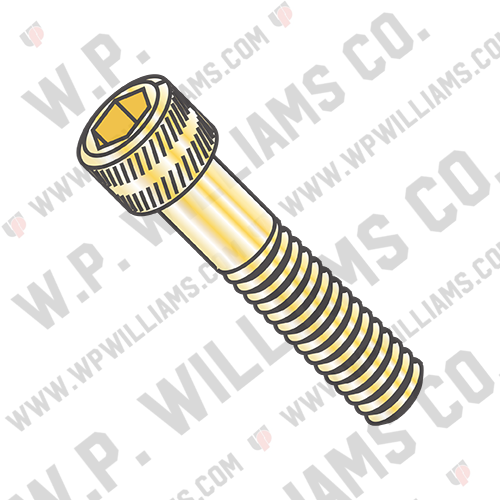 MS16997, Military Socket Head Cap Screw Cadmium Yellow DFAR