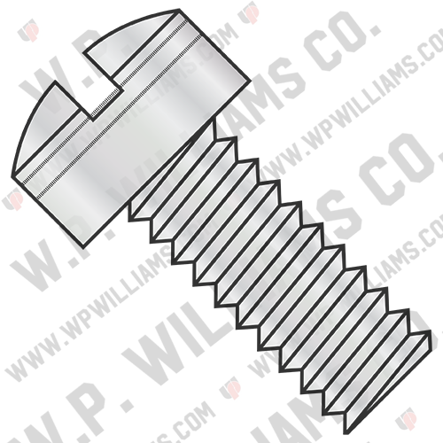 MS35265, Military Drilled Slotted Fillister MS Screw Coarse Thread Cadmium