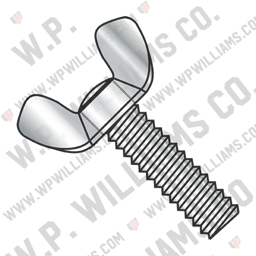 Metric Light Series Cold Forged Wing Screw Full Thred American Type A2 Stainless