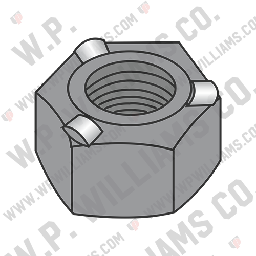 Hex Weld Nut With 3 Projections High Pilot Height Steel Plain