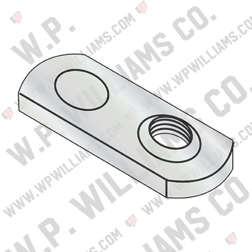 Metric Weld Nut with One Projections Steel Plain