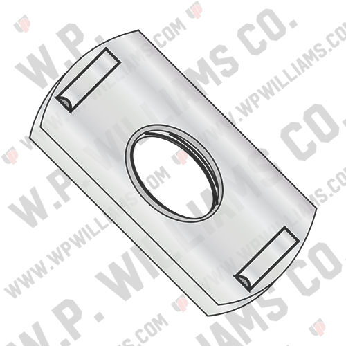 Metric Weld Nut with Two Projections