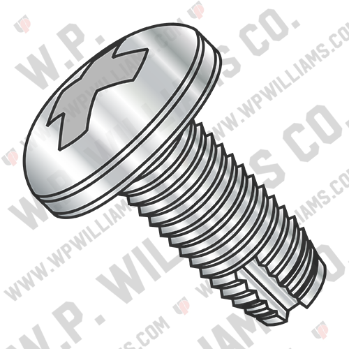 Phillips Pan Thread Cutting Screw Type 1 Full Thread 18 8 Stainless Steel