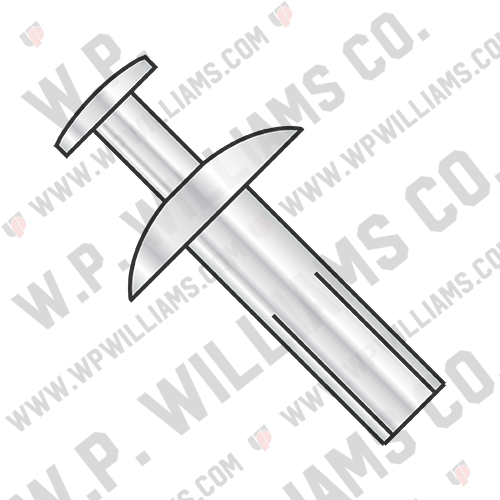 Tamper Proof Brazier Head Aluminum Rivet