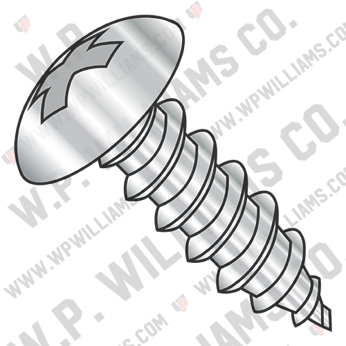 Phillips Full Contour Truss Self Tap Screw Type A B Full Thd 410 Stainless Steel