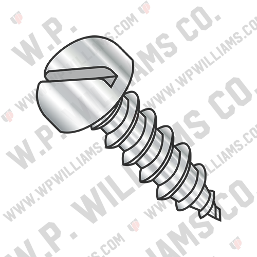 Slot Pan Self Tapping Screw Type A B Fully Threaded 18 8 Stainless