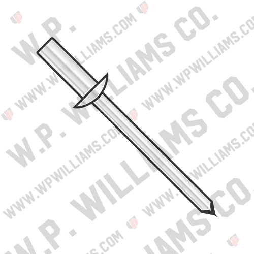 Closed End Aluminum Rivet Aluminum Mandrel