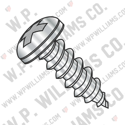 Phillips Pan Self Tapping Screw Type A Fully Threaded 18 8 Stainless Steel