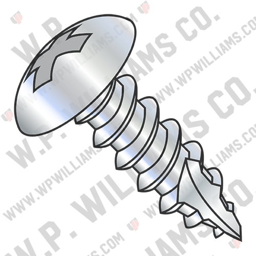Phillips full contour Truss Self Tapping Scrw Type A Type 17 Full thrd Zinc Bake