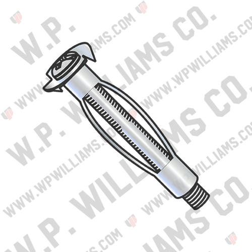 Small Hollow Wall Anchor Zinc