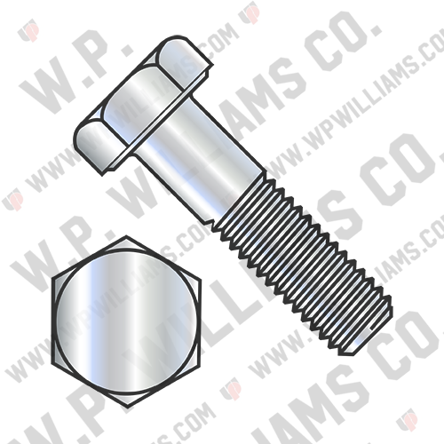 Hex Cap Screw Grade 2 Zinc