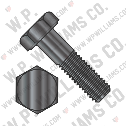 Hex Cap Screw Grade 2 Black Oxide and Oil