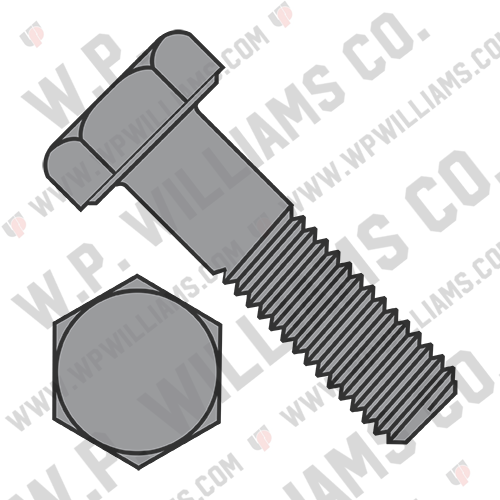 Hex Cap Screw Grade 2 Plain