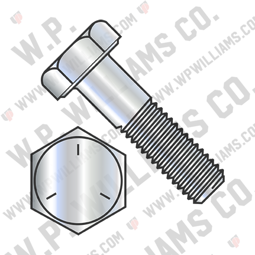 Coarse Thread Hex Cap Screw Grade 5 Zinc