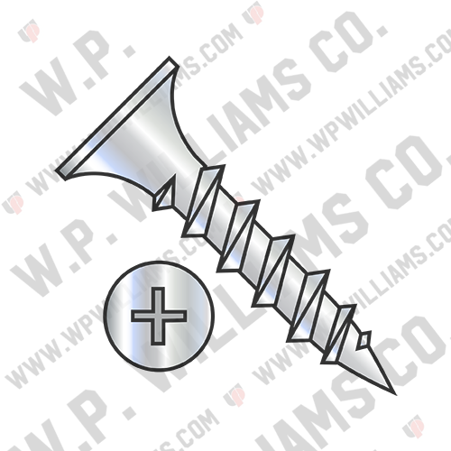 Phillips Recess Bugle Head Coarse Thread Drywall Screw Particle Board Zinc