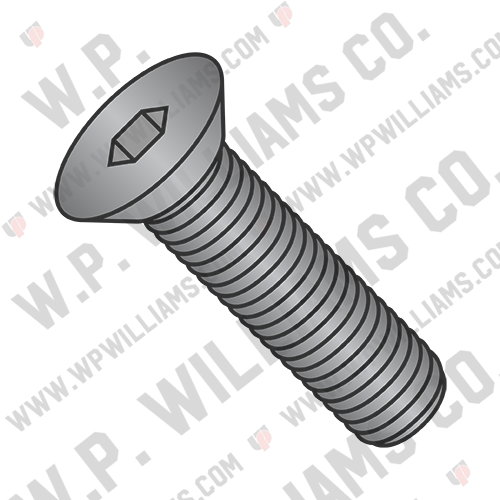 Coarse Thread Flat Socket Cap Screw Plain