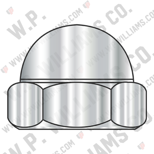 Metric Din 1587 Domed Cap Acorn Nut A2 Stainless Steel