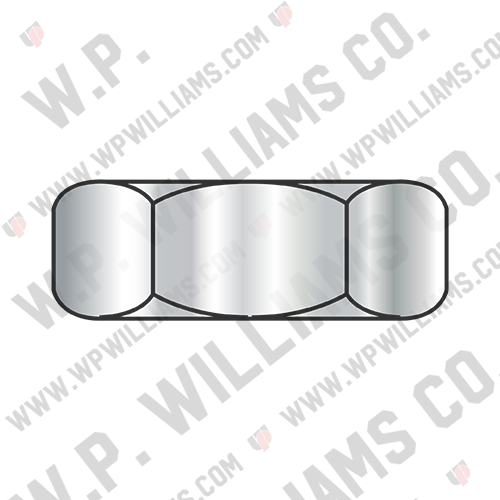 Metric Din 439  Hex Jam Nut A2 Stainless Steel