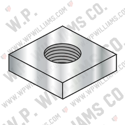 Metric Din 562 Thin Square Nut A2 Stainless Steel