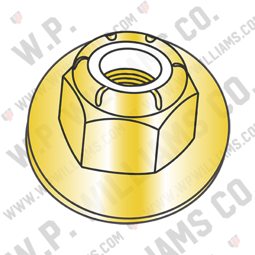 Din6926/ISO7043 Metric class 8 Prevail Torq Nylon Insert Hex Flange Lock Nut Z/Y