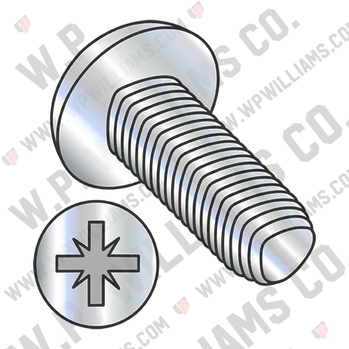Din 7500 C/CE Metric Type Z Pan Thread Rolling Screw Zinc Bake And Wax