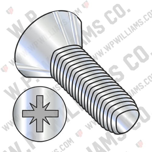 Din 7500 M Metric Type Z Flat Thread Rolling Screw Zinc Bake Wax
