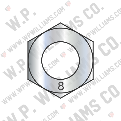 Din 934 Metric Class 8 Hex Nuts Zinc