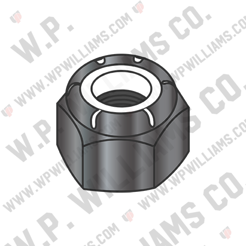 Din 985 Metric Class 8 Nylon Insert Hex Locknut Black Oxide and Oil