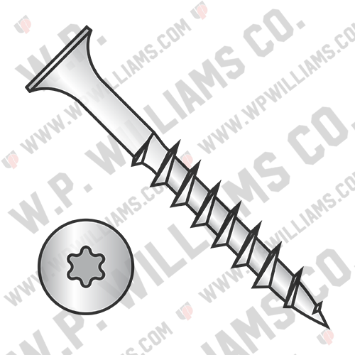 6 Lobe Bugle Head Coarse Thread Sharp Point Deck Screw Dacrotized