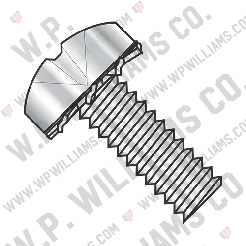 Phillips Pan External Sems Machine Screw Fully Threaded 4 10 Stainless Steel