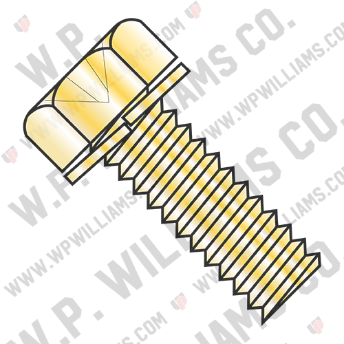 JIS B1187 Phillips Hex Split Washer Flat Washer Sems Mach Scr Zinc Yell Bake RHS