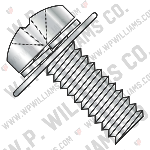 JIS B1188 Phil Pan 304SS Split Washer 302SS Flat Washer Sems A2 Stainless Steel