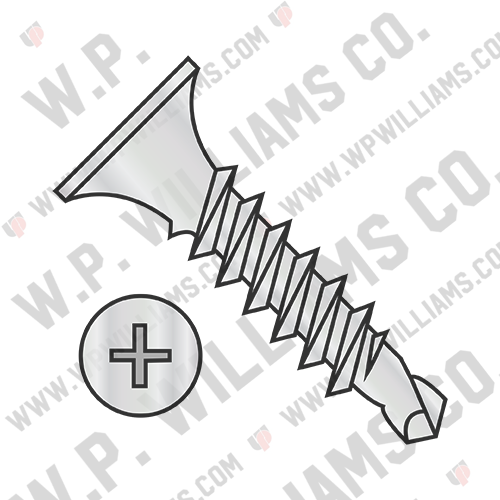 Phil Bugle Full Thread Self Drill Drywall Screw Zinc Bake 1,000 hours Salt Spray