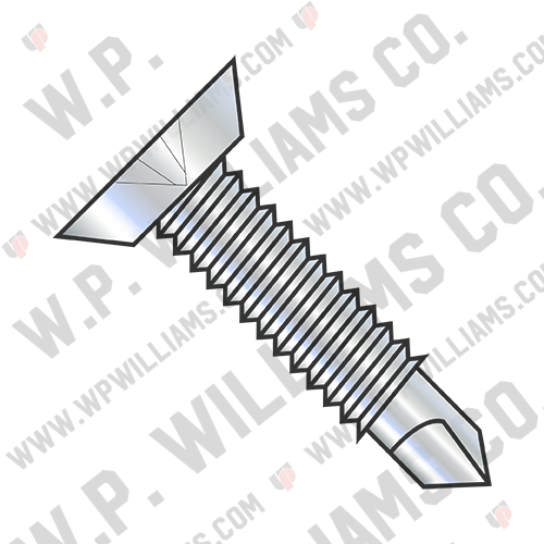 Phillips Flt Underct Full Thread Self Drill Scr Machine Sc Thread  Zinc and Bake