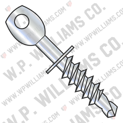 Acoustical Eye Lag Self Drilling Screw Point Steel Zinc