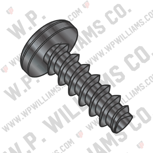 Phillips Pan Plastite Alternative 48-2 Fully Threaded Black Oxide And Wax