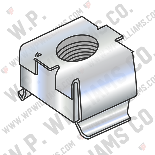 Metric Cage Nuts Zinc