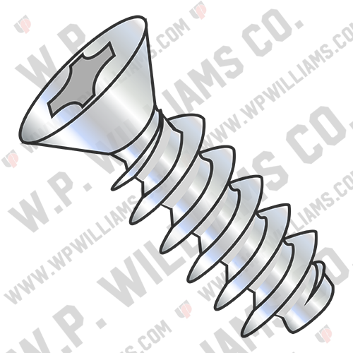 Metric Phillips Flat Head PT Ejot Alternative 30 Degree Fully Threaded Zinc Bake