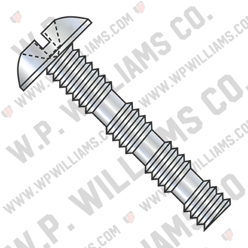 Combination (Phil/Slot) Full Contour Truss Head Machine Screw Breakaway F/T Zinc