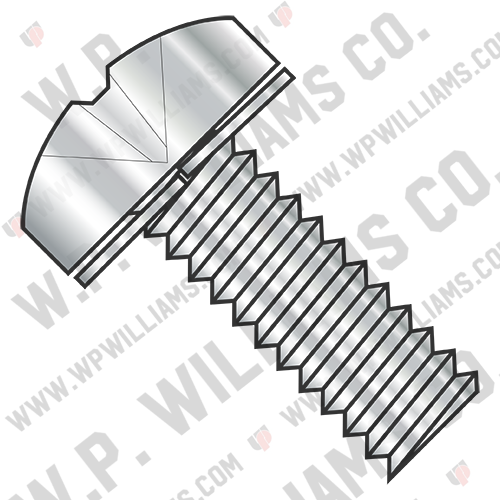 Metric Din7985A Phil Pan Sem type H Din127B Split Lockwash FulTrd 18-8 Stainless