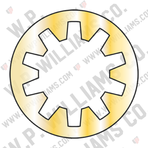 MS35333, Military Internal Tooth Washer Steel CAD II per QQ-P-416 Type 2 Class 2