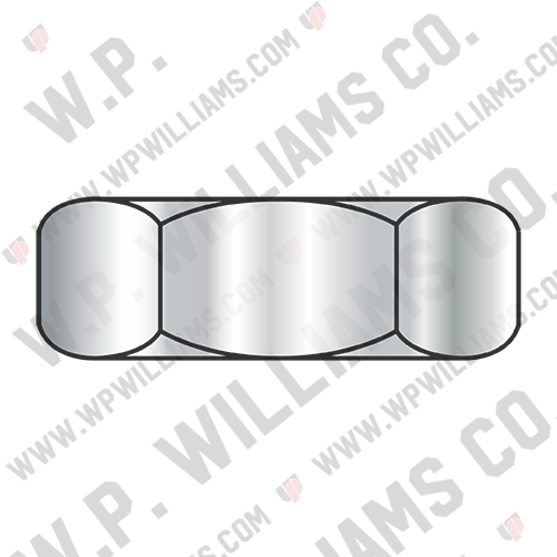 MS35649 Military Hex Machine Screw Nuts 300 Series Stainless Steel DFA ...