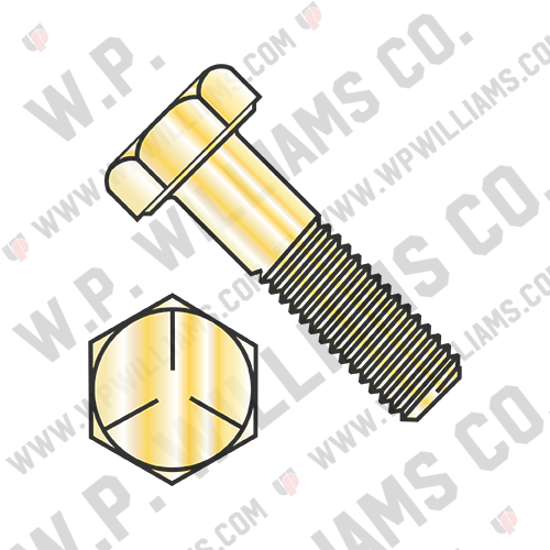 MS90726 Military Hex Head Cap Screw Fine Thread Cadmium Yellow Grade 5 DFAR