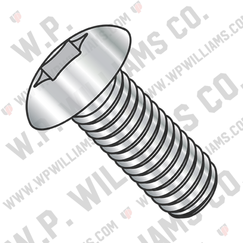 6 Lobe Truss Full Contour Machine Screw Fully Threaded 18 8 Stainless Steel